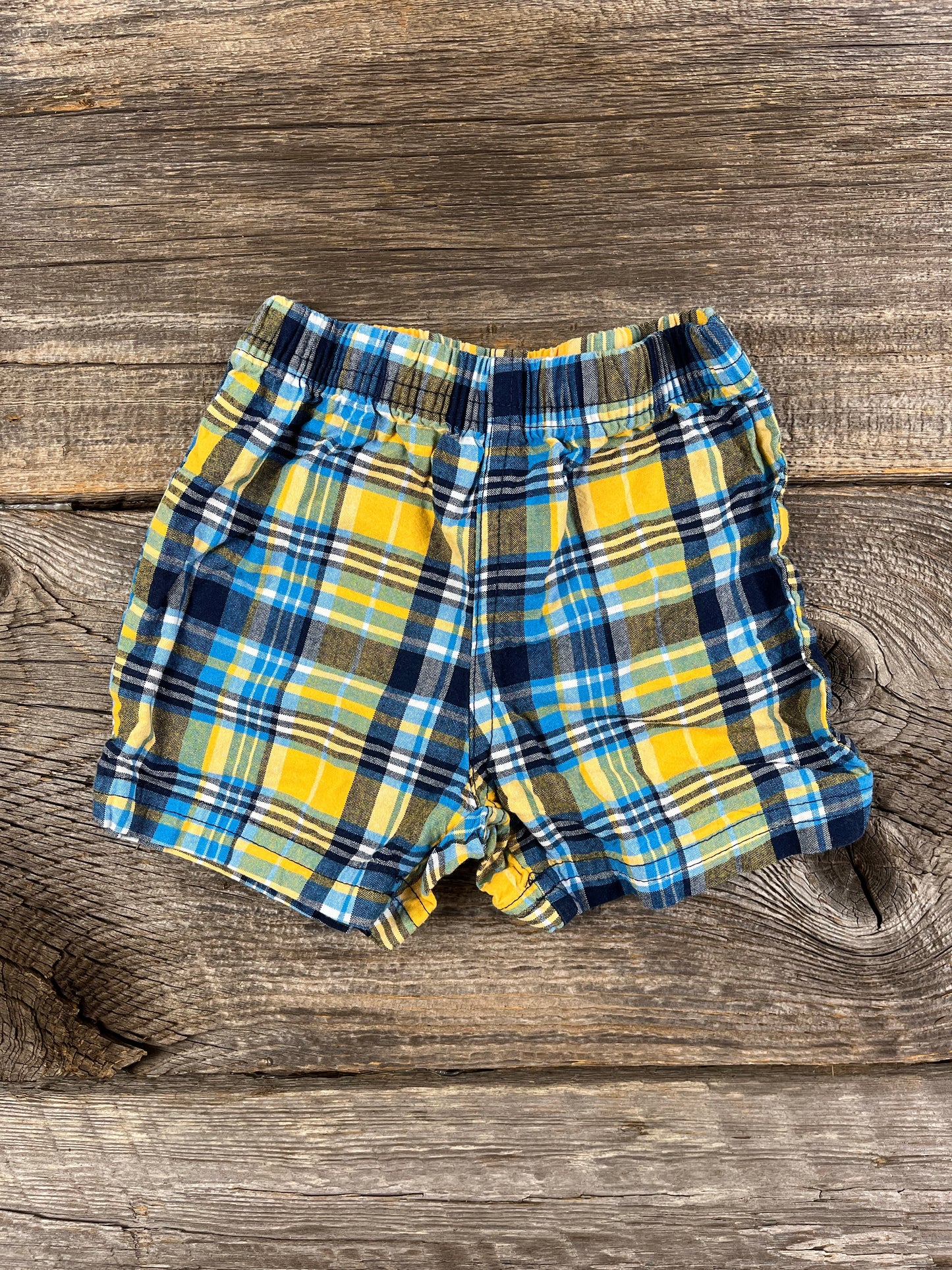 Carter’s 9M Plaid Short