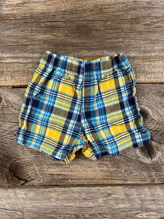 Carter’s 9M Plaid Short