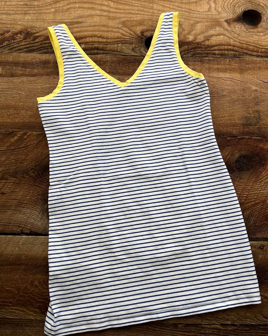 Thyme Maternity Small Striped Tank