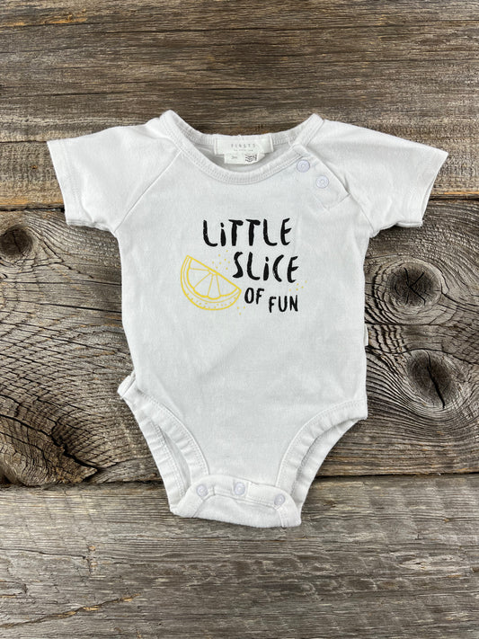 Petit Lem 3M Little Slice of Fun Onesie