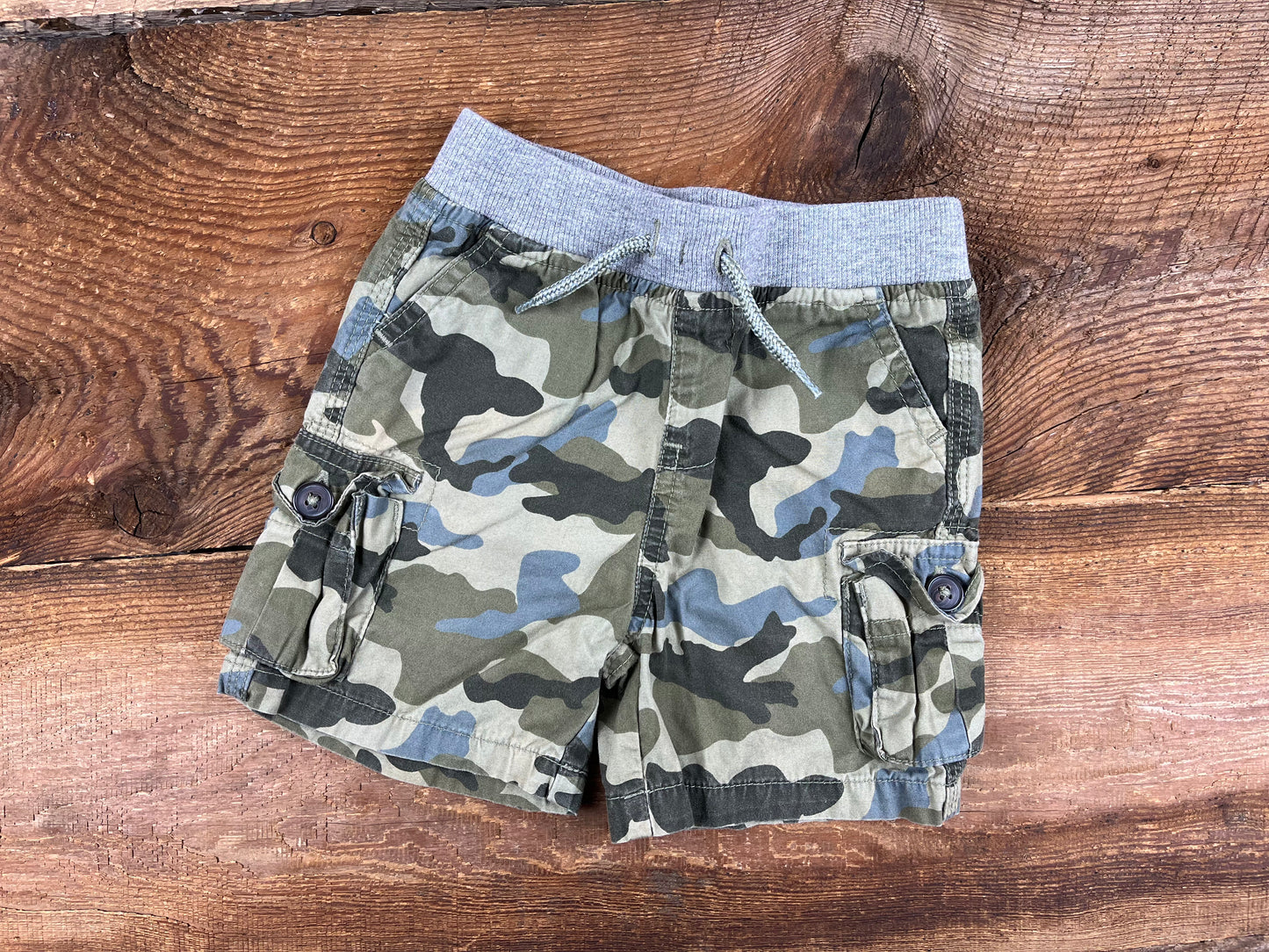 George 6-12M Camo Cargo Short