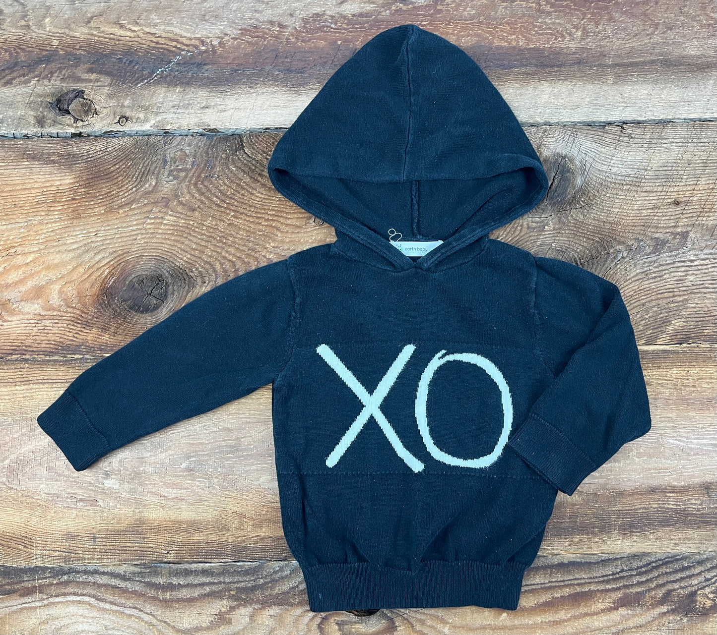 Earth Baby Outfitters 6-12M Knit XO Sweater
