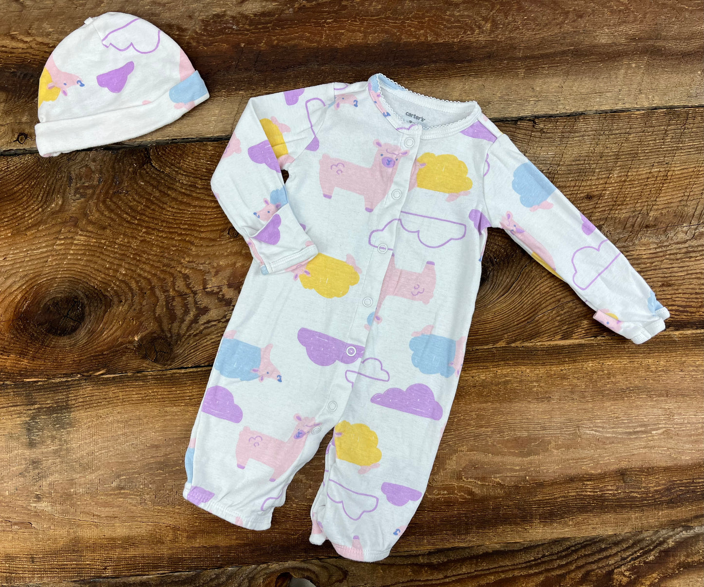 Carter’s 3M Animal Jumper & Hat