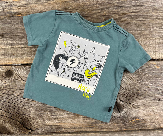 Fierce Frank 3-6M Rock On Tee