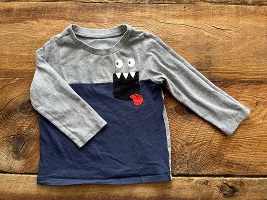 First Impressions 24M Monster Pocket Shirt