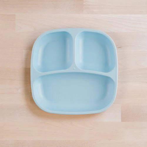 Divided Plate - Ice Blue