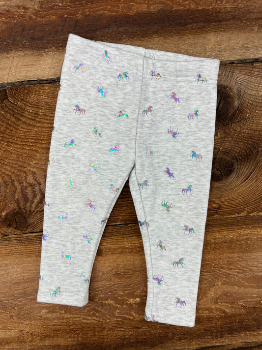George 6-12M Lined Unicorn Legging