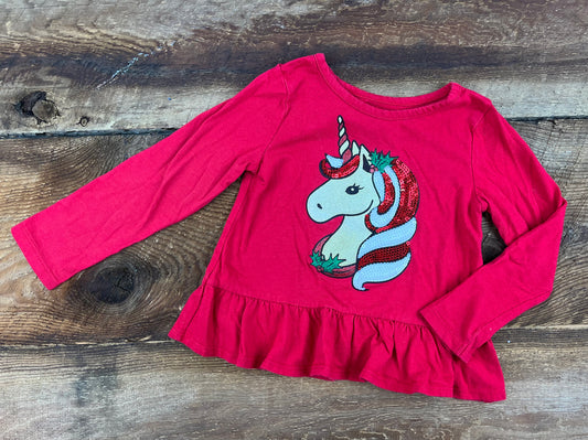 The Children’s Place 2T Holiday Unicorn Shirt