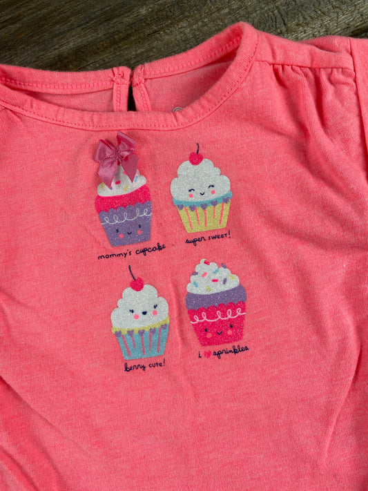 Koala Baby 0-3M Cupcake 2 Piece Outfit