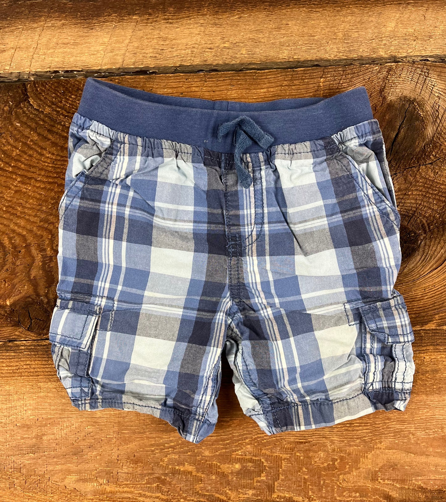 George 6-12M Plaid Short