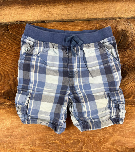 George 6-12M Plaid Short