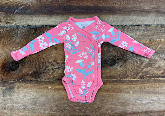 Carter’s NB Floral Onesie