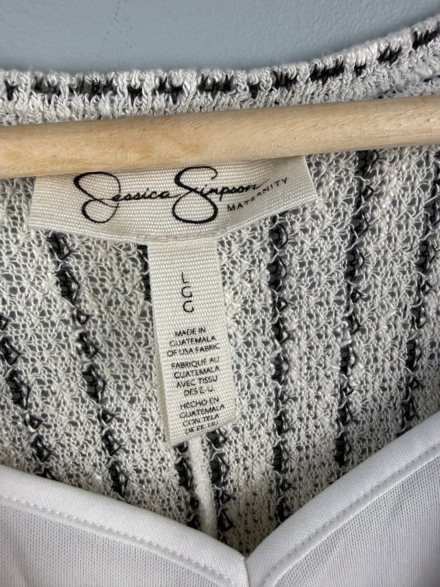 Jessica Simpson Maternity Large Belted Dress