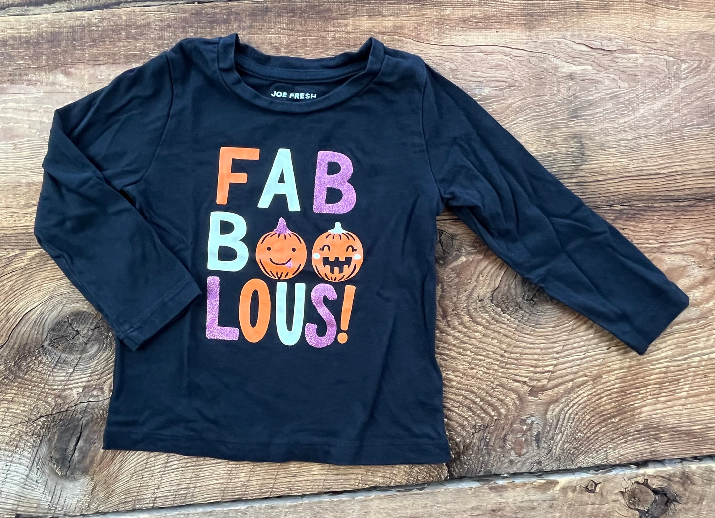 Joe Fresh 2T Fab Boo Lous Shirt