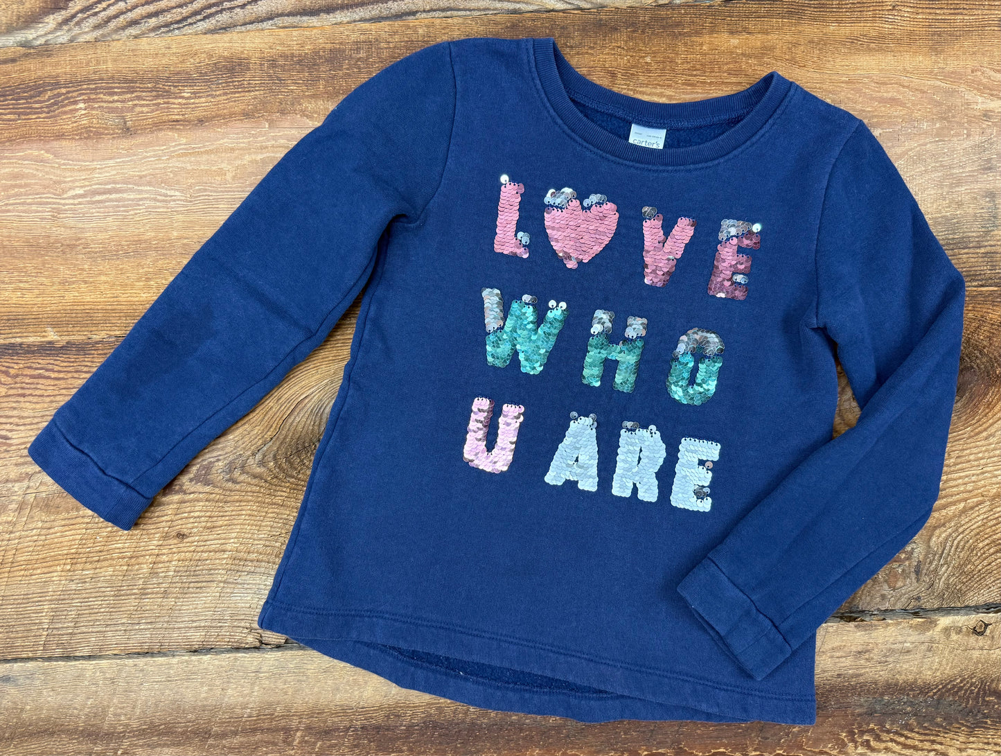 Carter's 4/5T Sequin Crewneck