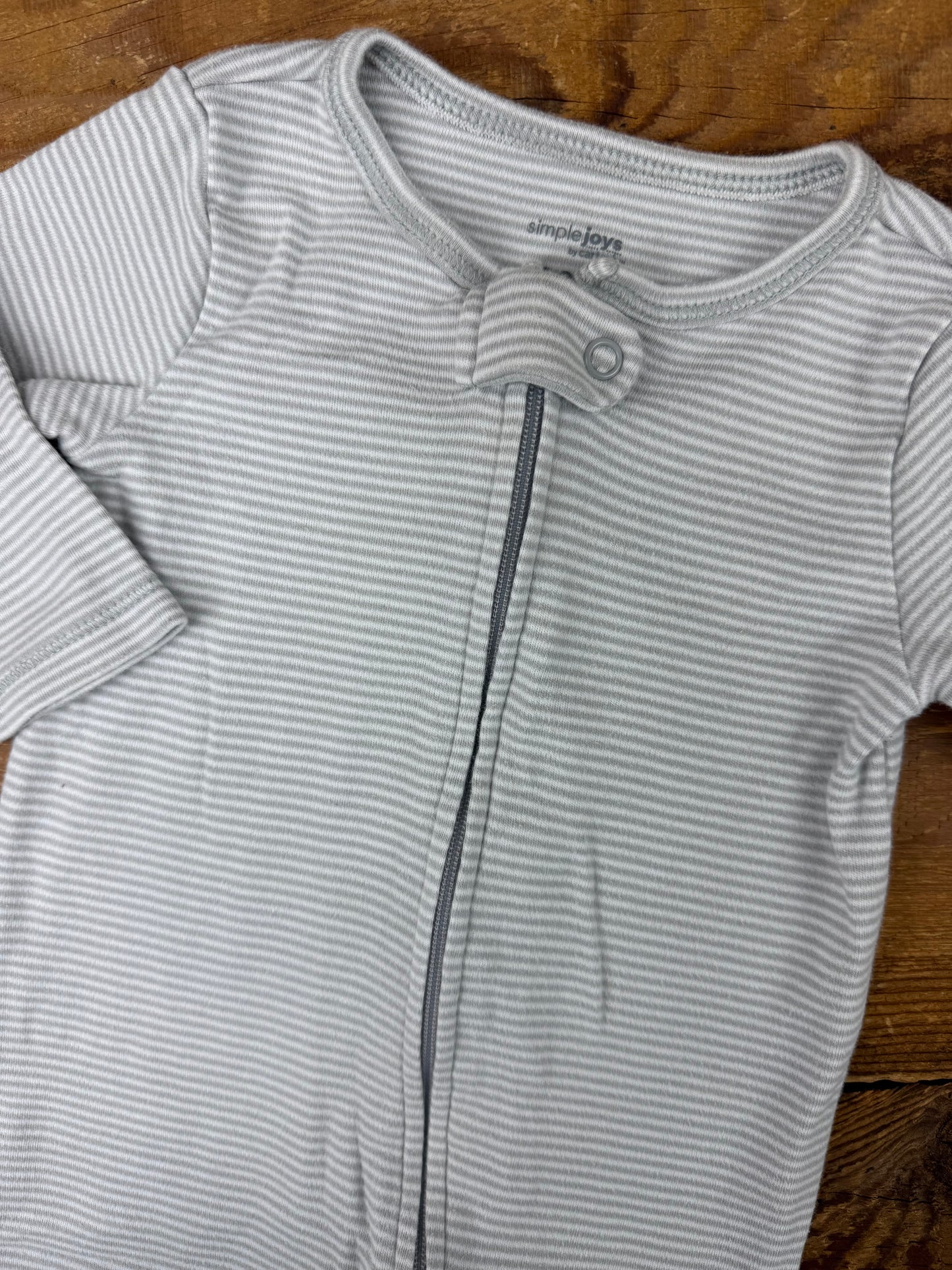 Simple Joys 6-9M Striped Sleeper