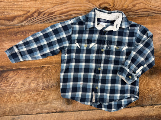 Oshkosh 5Y Plaid Shirt