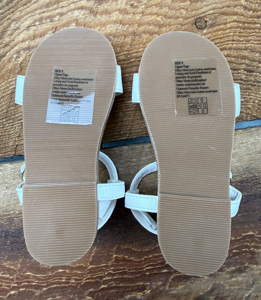 Janie & Jack 8C Floral Sandal