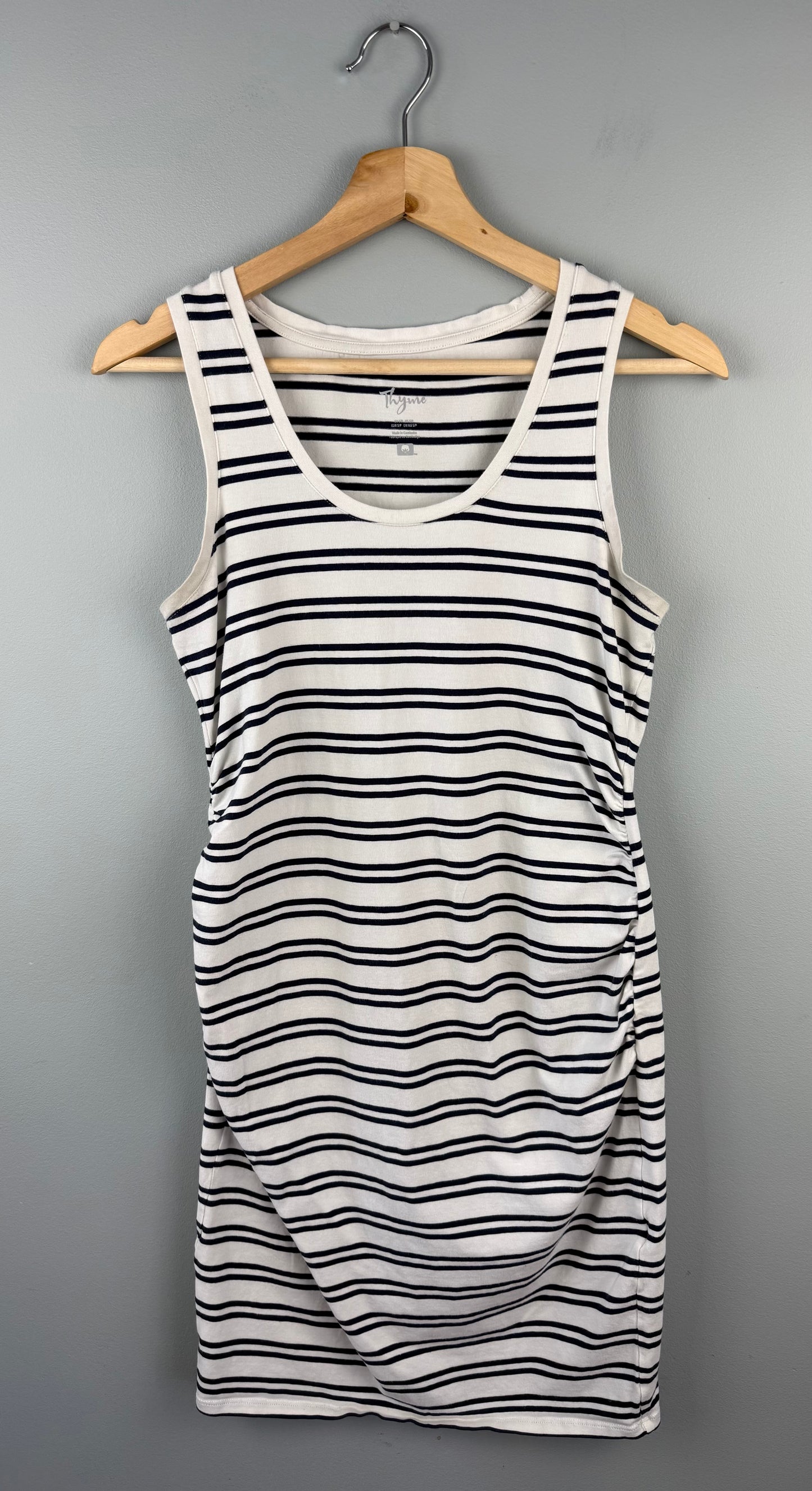 Thyme Maternity Small Fitted Dress