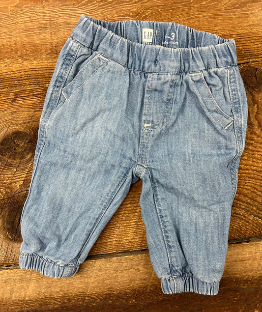 Gap 0-3M Lined Jean