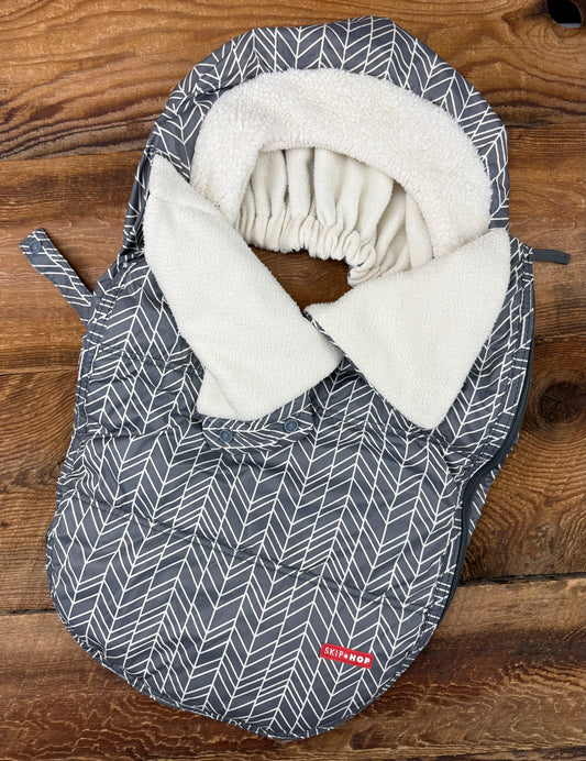 Skip Hop Feather Winter Car Seat Cover