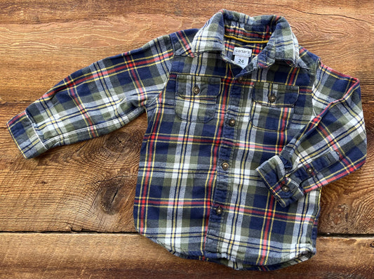 Carter’s 24M Flannel Shirt