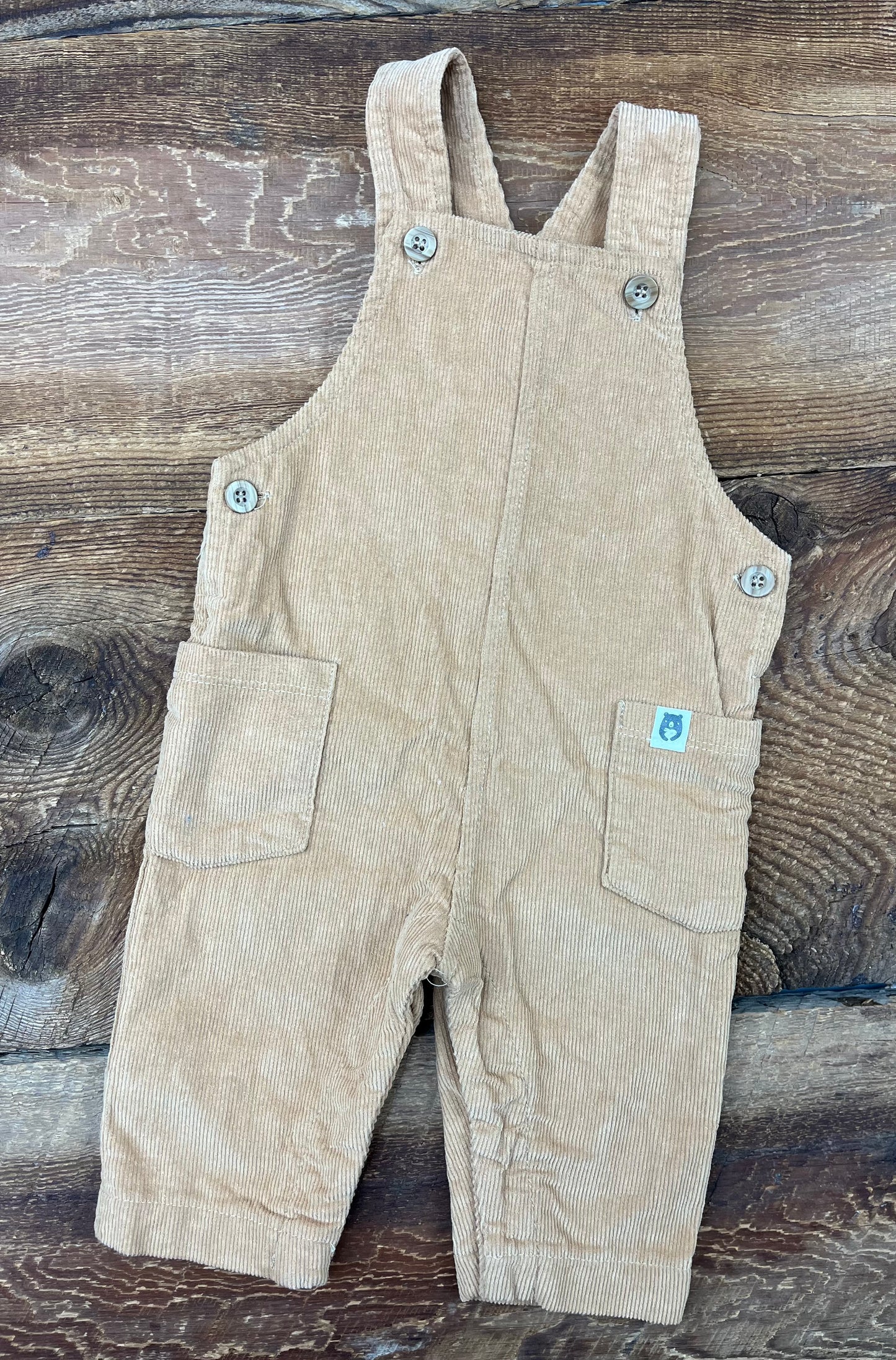 Rabbit + Bear 0-3M Ribbed Jumper