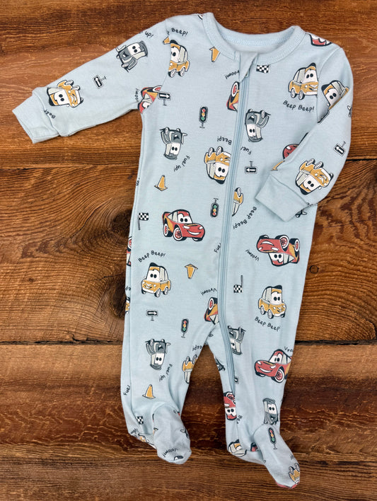 Disney 0-3M Cars Sleeper