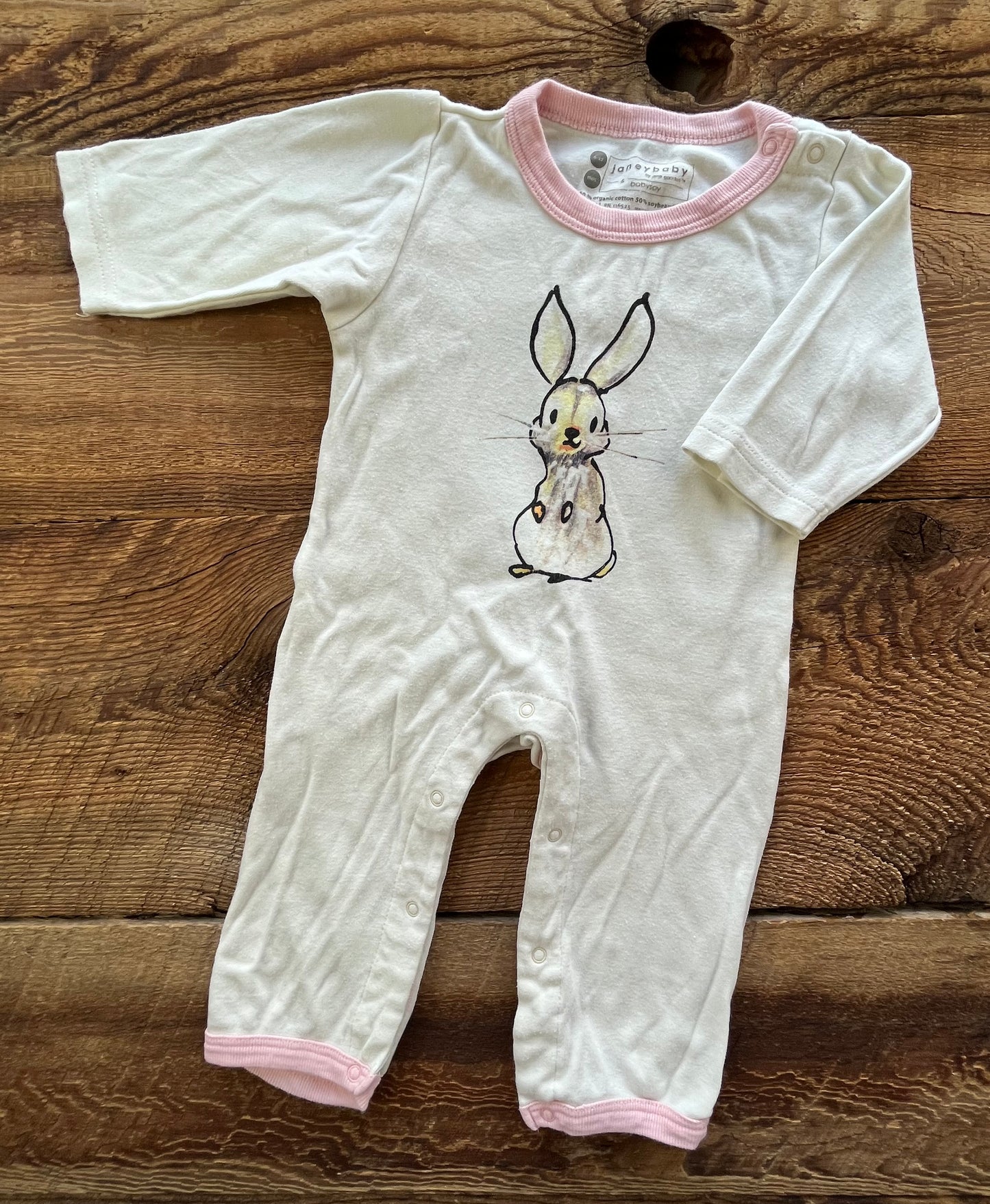 Janeybaby 6-12M Bunny Jumper