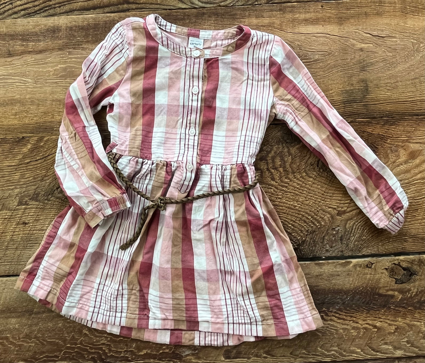 Carter’s 3T Plaid Tunic Dress