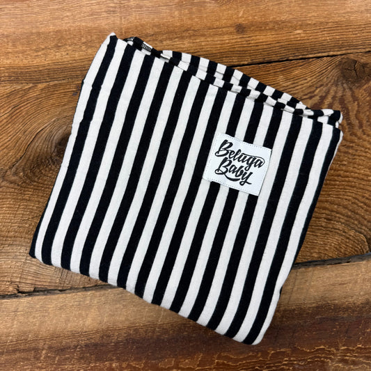 Beluga Baby Striped Bamboo Wrap Carrier