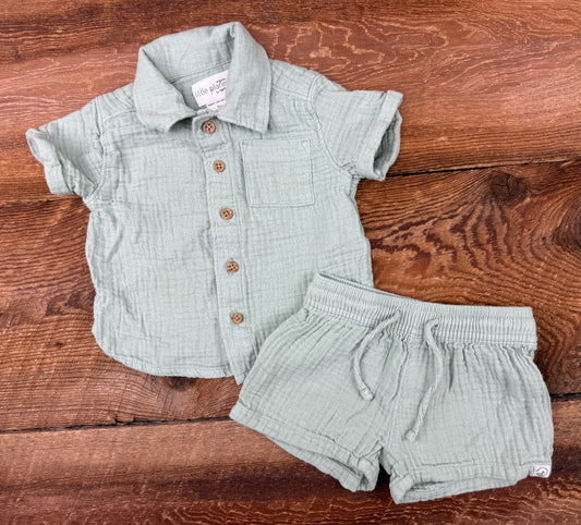 Little Planet 3M Muslin Outfit