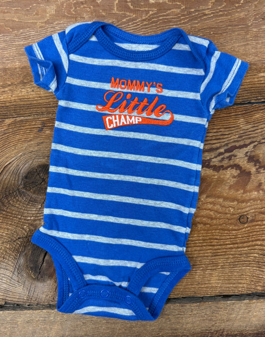 Just One You NB Mommy’s Little Champ Onesie