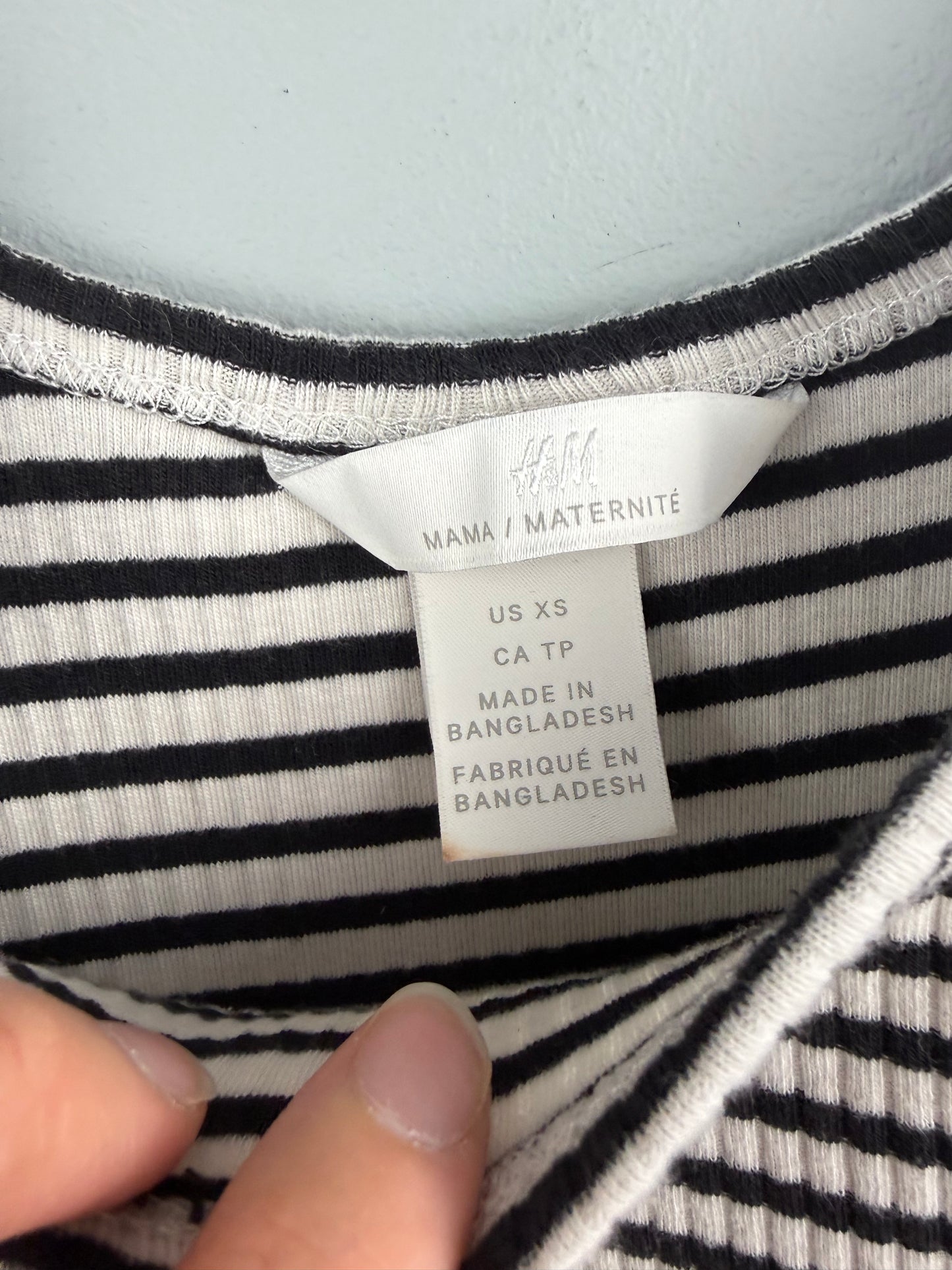 H&M Maternity XS Ribbed Dress