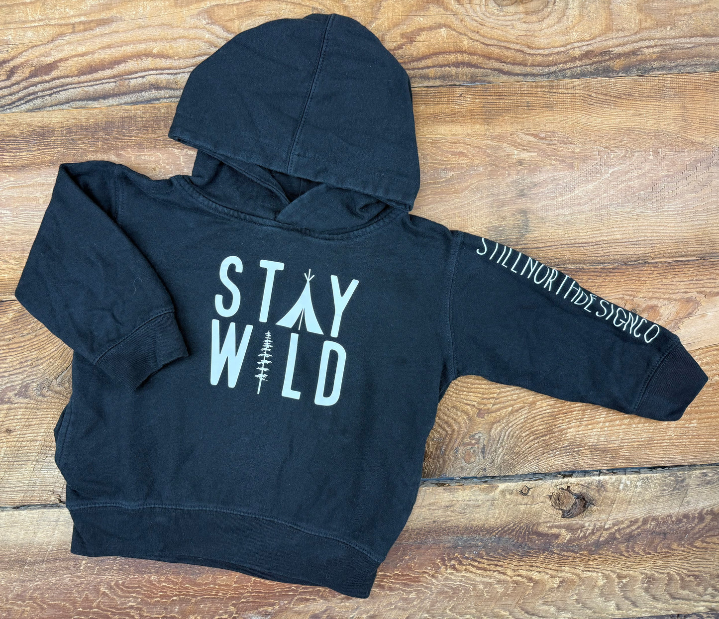 Small Shop 4T Stay Wild Hoodie