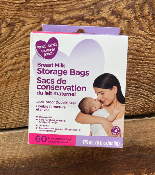 Parent’s Choice Breastmilk Storage Bags