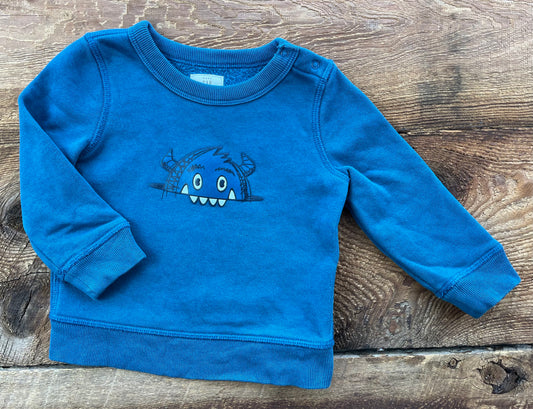 Gap 12-18M Monster Crewneck