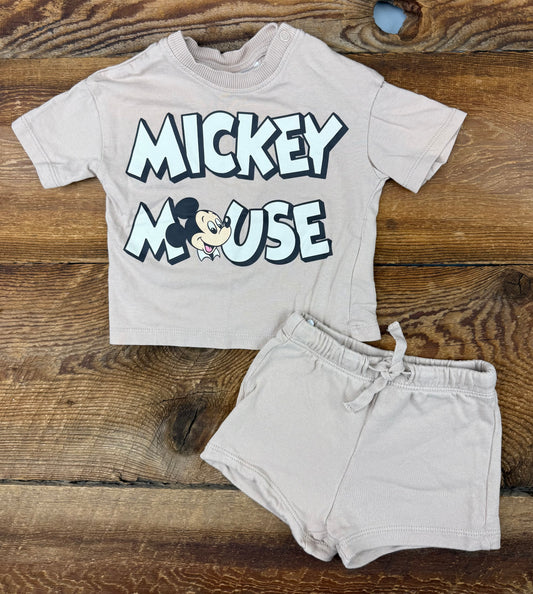 H&M 6M Mickey Mouse Outfit