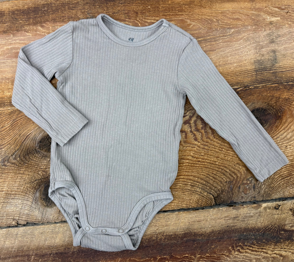 H&M 18M Ribbed Onesie