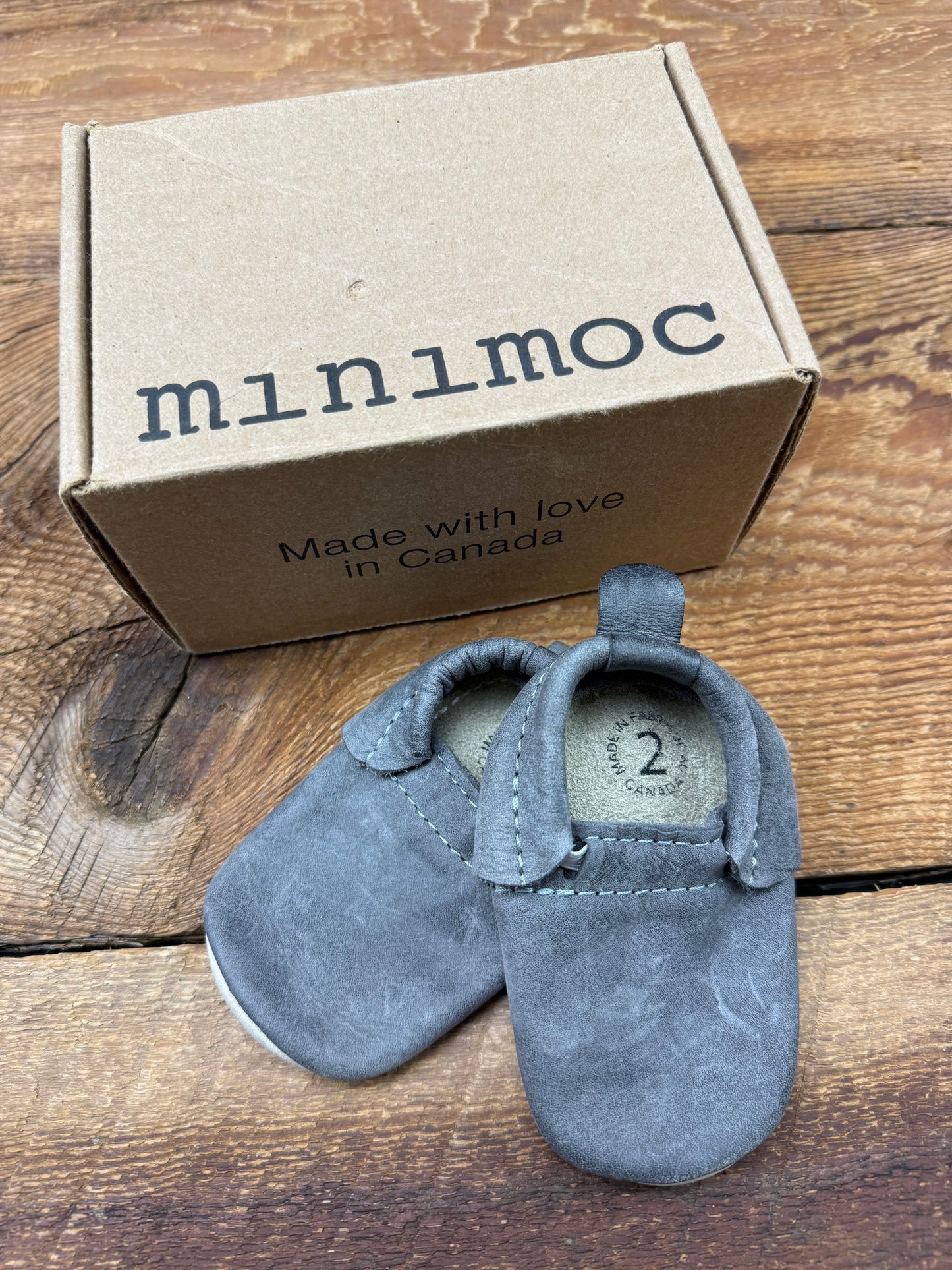 Minimoc 2C Leather Mocs