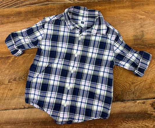 Janie & Jack 4T Plaid Shirt