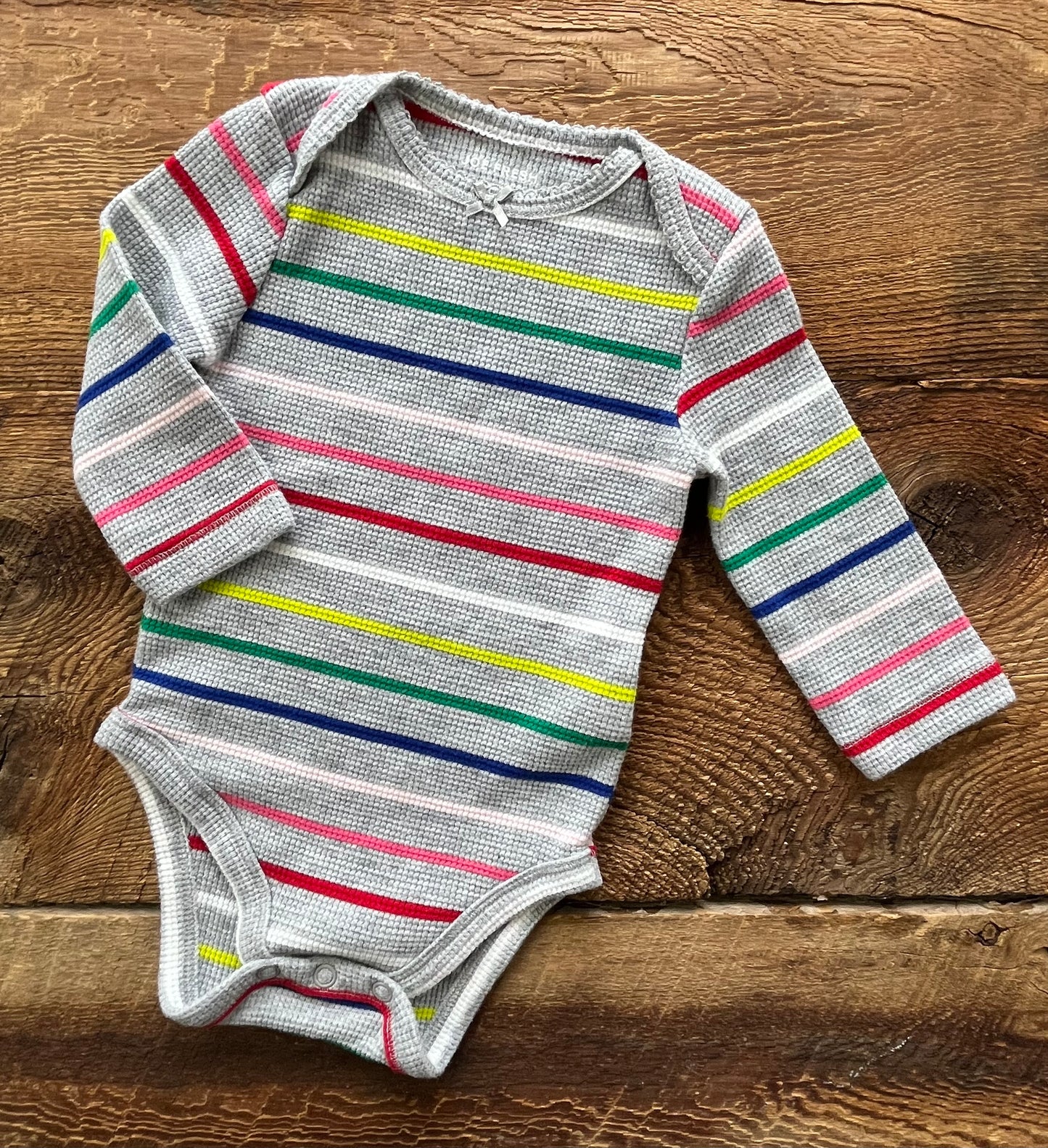 Joe Fresh 3-6M Rainbow Onesie