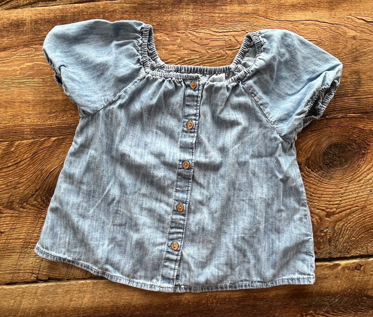 Gap 3T Jean Shirt