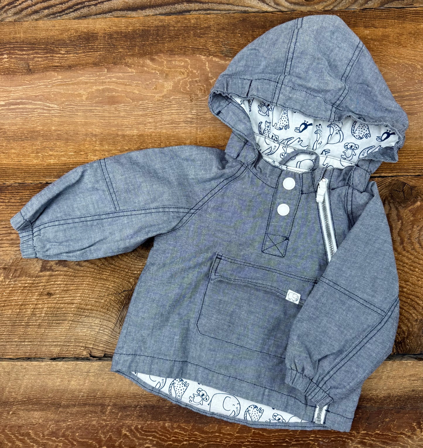 H&M 4-6M Pull over Jacket