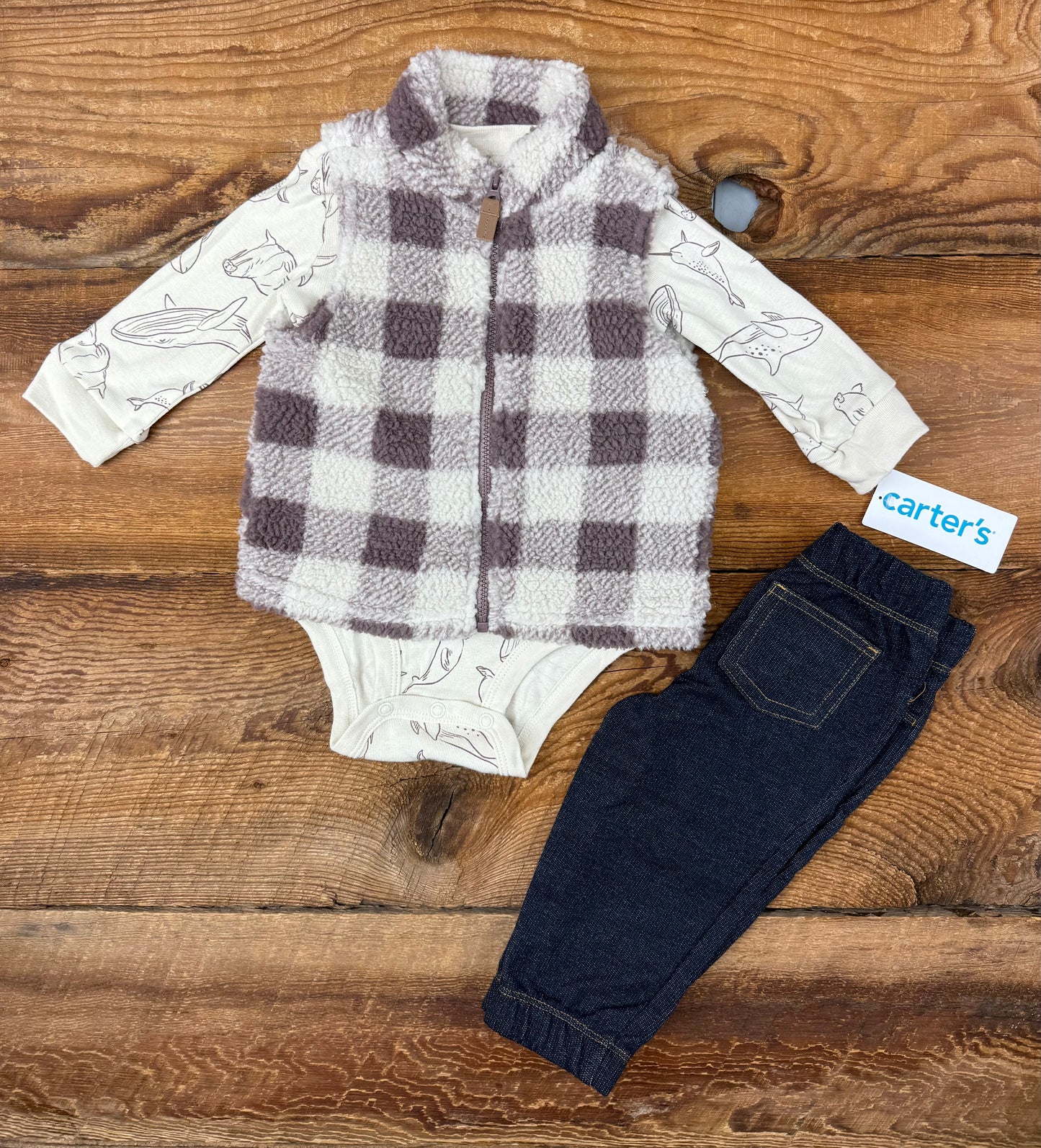 Carter’s 9M Sherpa Outfit
