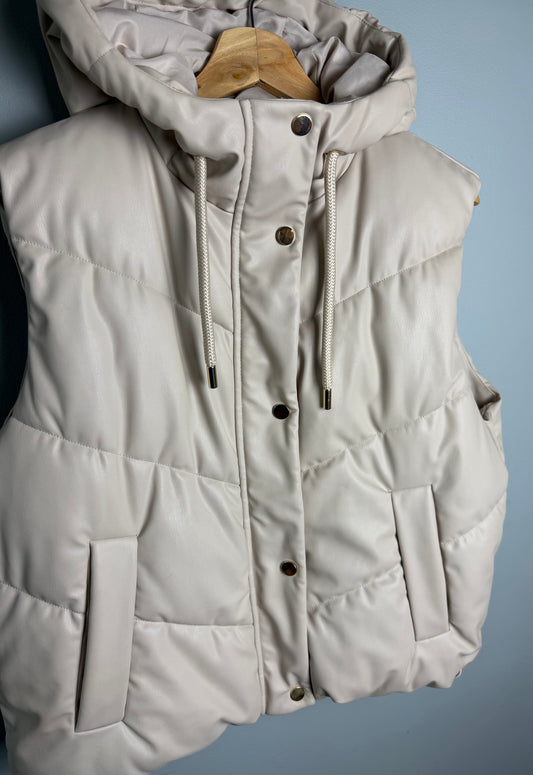 Zara Women's XS Oversized Puffer Vest