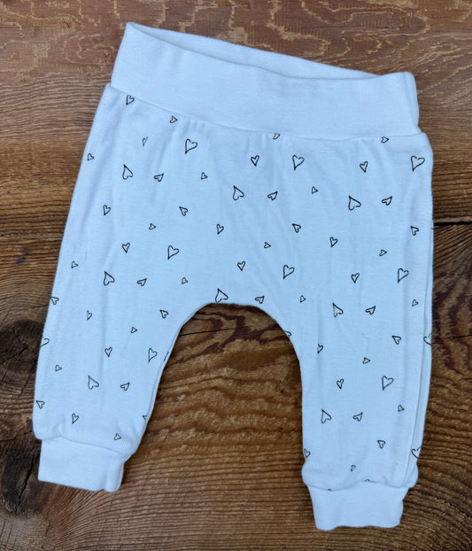 Rae Dunn 0-3M Heart Pant