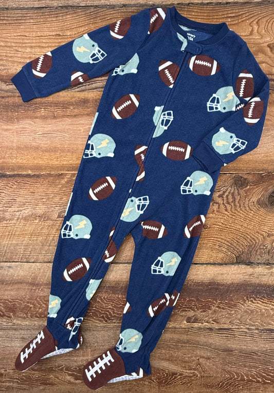Carter's 3T Fleece Football Sleeper