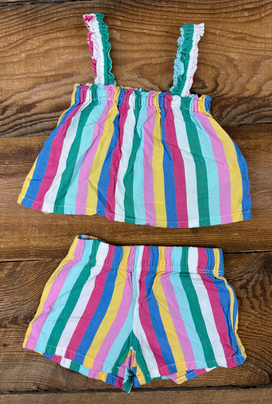 Joe Fresh 2T Striped Outfit