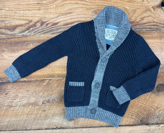 Global Explorer 4-5T Knit Cardigan